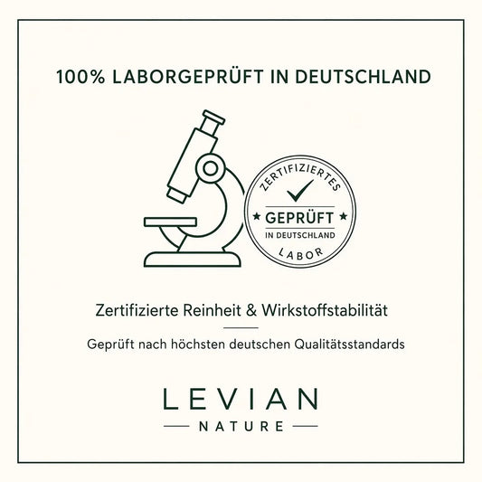 Slide 2: 100% LABORGEPRÜFT IN DEUTSCHLAND