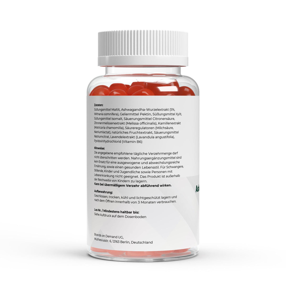 Ashwagandha Zen Focus Gummies Mixed Berry – 60 Stück