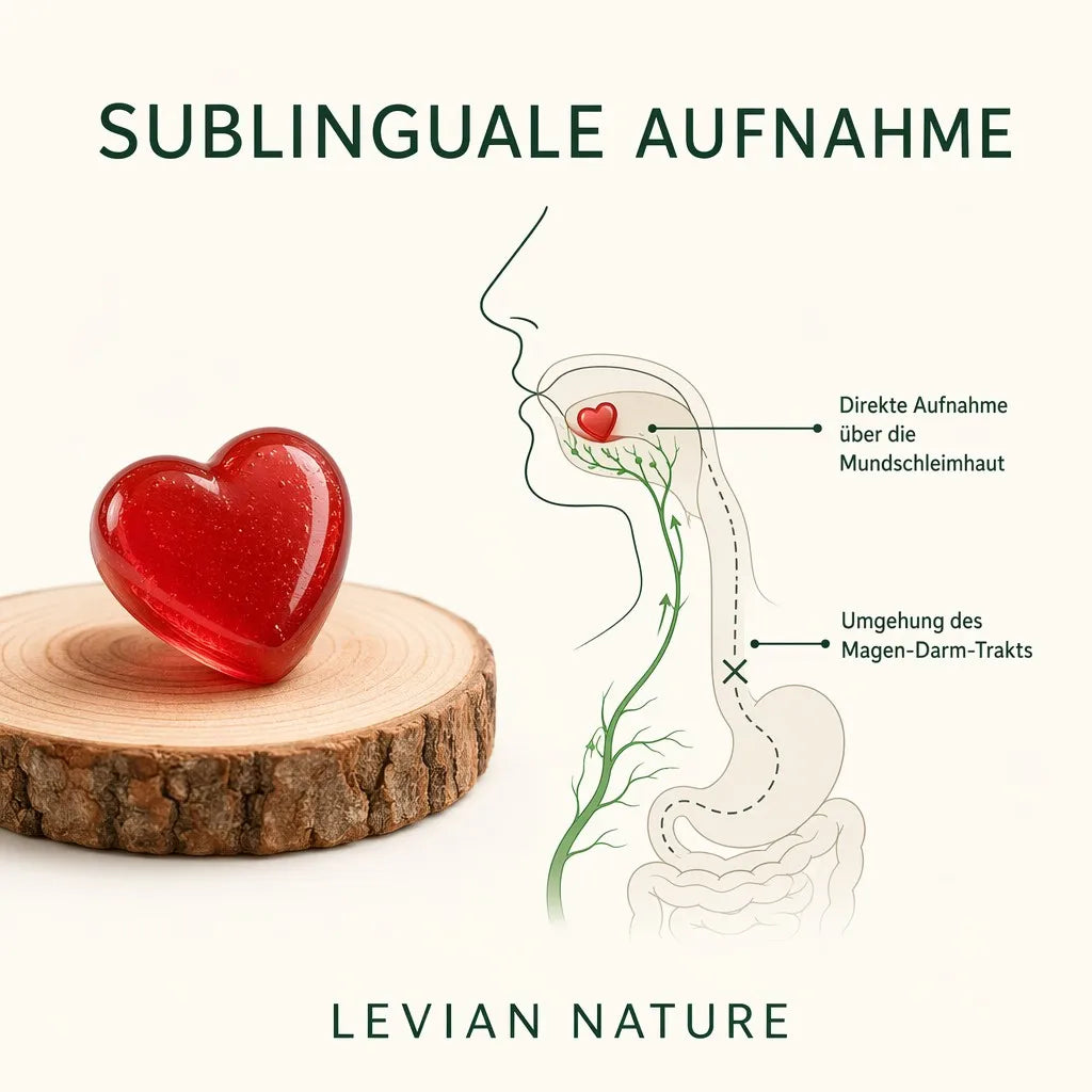 Slide 4: SUBLINGUALE AUFNAHME - LEVIAN NATURE