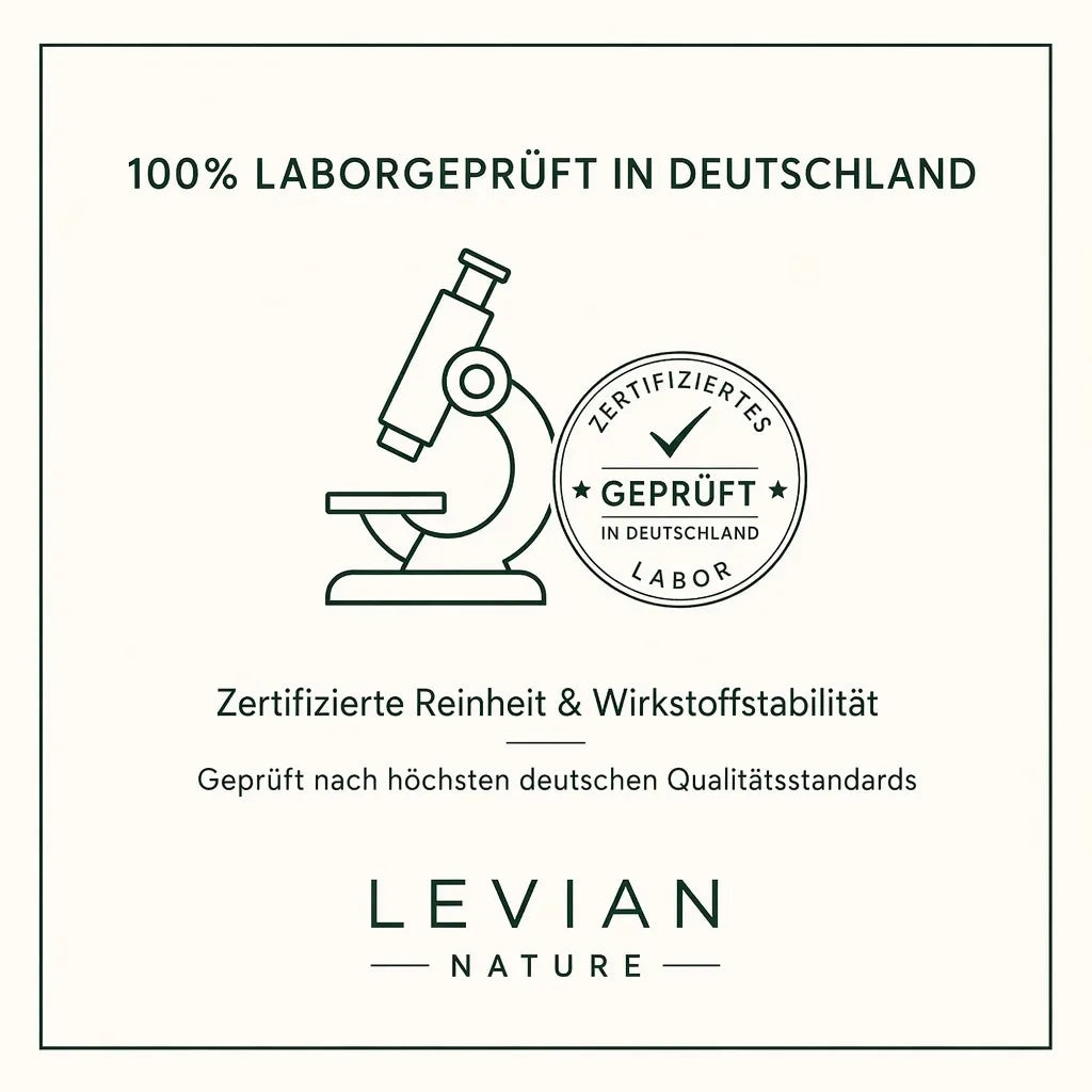 Slide 2: 100% LABORGEPRÜFT IN DEUTSCHLAND