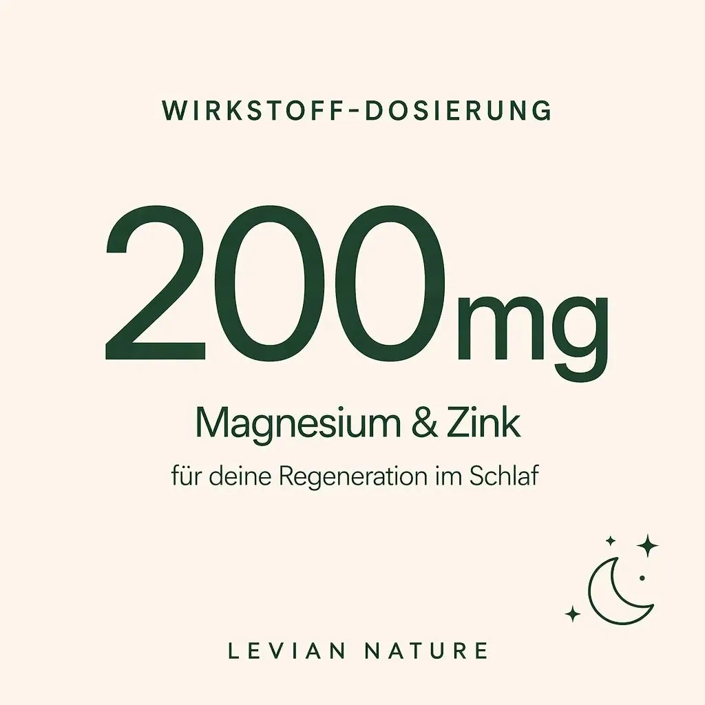 Slide 5: Night Recovery Wirkstoff-Dosierung