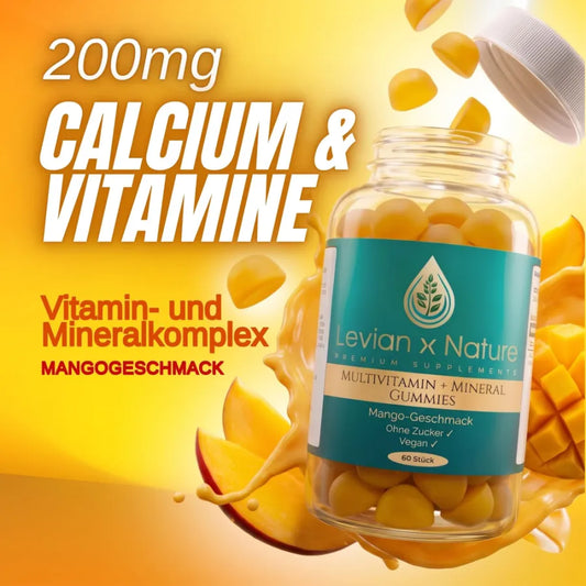 Multivitamin & Mineral Gummies Mango – 60 Stück