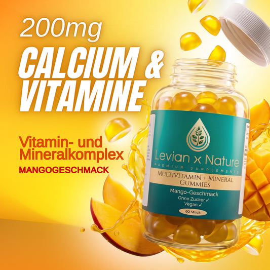 Multivitamin & Mineral Gummies Mango – 60 Stück